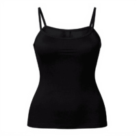 Blcak THIN STRAP TOP - Embrilla