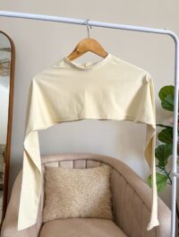 crop cover creamy بيج كروب كفر كريمي embrilla