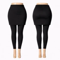 سيفتي ليجن أسود بسترة امامية وخلفية BLlack Safety Leggings double layer
