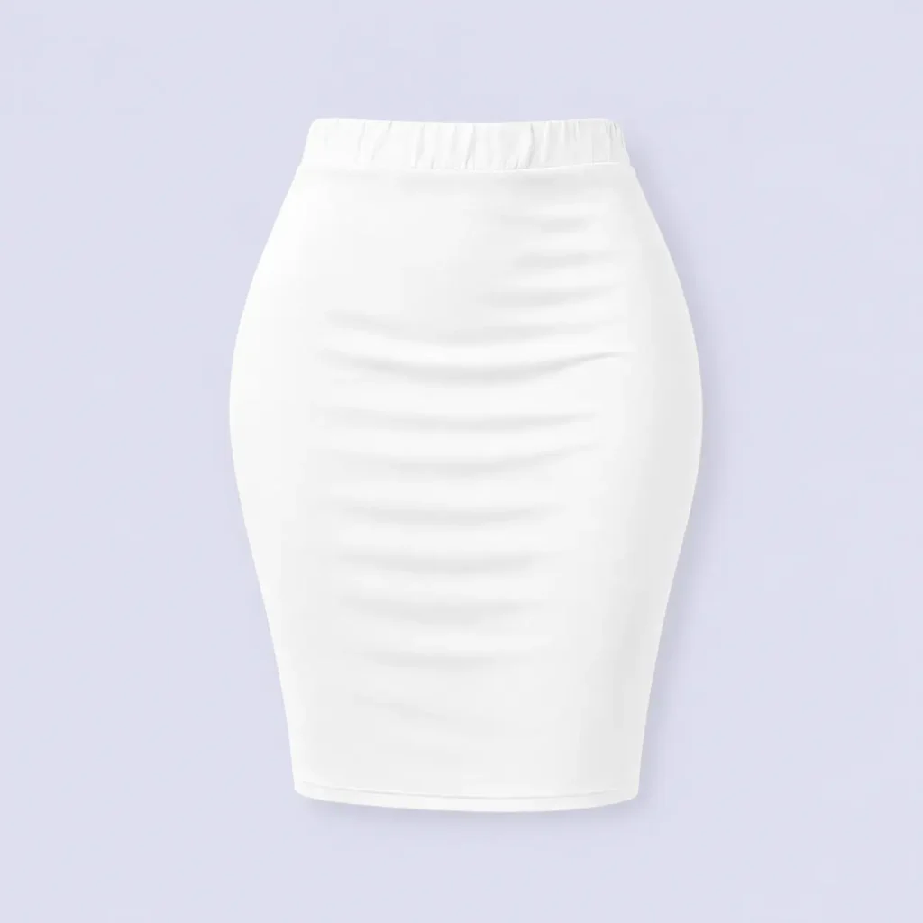 safety skirt white color سيفتي سكيرت لون ابيض.webp