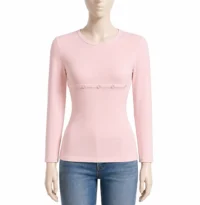 بيزك رضاعه كم بزراير روز امبريلا long seleeve nursing top buttons rose embrilla
